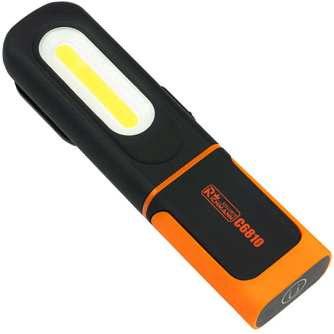 Ranking lampy inspekcyjne - czerwiec 2026 w Gałązka24.pl. Zdjęcie produktu: Lampka inspekcyjna akumulatorowa 3W+3W LED magnetycza | C6810