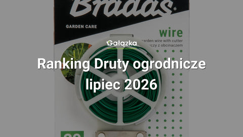 Ranking Druty ogrodnicze - lipiec 2026 w Gałązka24.pl. Zdjęcie produktu: Drut ogrodniczy z obcinaczem - 50m | TYD1X50