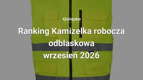 Ranking Kamizelka robocza odblaskowa - wrzesień 2026 w Gałązka24.pl. Zdjęcie produktu: Kamizelka ocieplana dwustronna ostrzegawcza żółta VW104Y