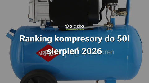 Ranking kompresory do 50l - sierpień 2026 w Gałązka24.pl. Zdjęcie produktu: HL275-50 Sprężarka kompresor 50l na kółkach 157 l/min 8bar 230V. | 36856