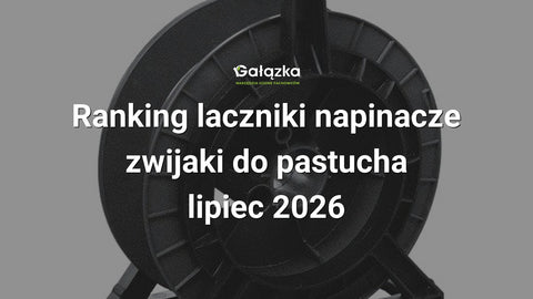 Ranking laczniki napinacze zwijaki do pastucha - lipiec 2026 w Gałązka24.pl. Zdjęcie produktu: Zwijak z tworzywa na plecionkę przewód przewodnik pastucha | 106-010-010