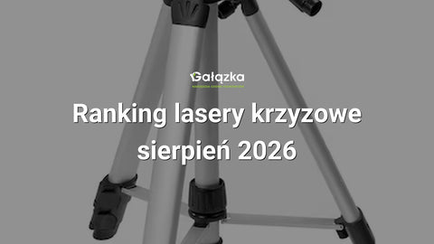 Ranking lasery krzyzowe - sierpień 2026 w Gałązka24.pl. Zdjęcie produktu: Statyw do lasera z regulowaną głowicą do precyzyjnego poziomowania i montażu | 1-77-201