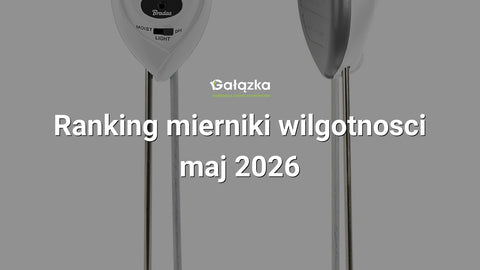 Ranking mierniki wilgotnosci - maj 2026 w Gałązka24.pl. Zdjęcie produktu: WHITE LINE miernik kwasowości i wilgotności gleby, 3 funkcyjny - OVAL | WL-M12