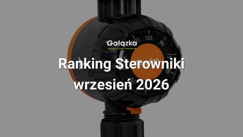 Ranking Sterowniki - wrzesień 2026 w Gałązka24.pl. Zdjęcie produktu: BLACK LINE Mechaniczny sterownik / zegar przepływu wody | ECO-38001