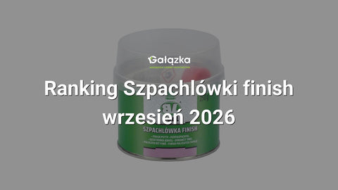 Ranking Szpachlówki finish - wrzesień 2026 w Gałązka24.pl. Zdjęcie produktu: Szpachlówka FINISH 250g | 002010