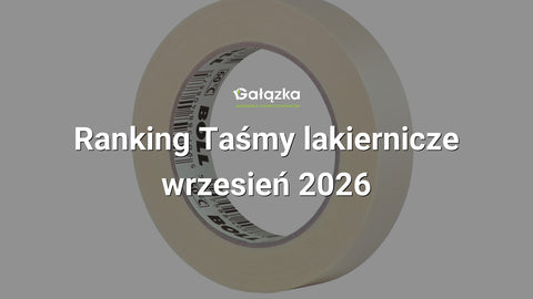 Ranking Taśmy lakiernicze - wrzesień 2026 w Gałązka24.pl. Zdjęcie produktu: Taśma lakiernicza 25mmx50m do 60°C | 0040052