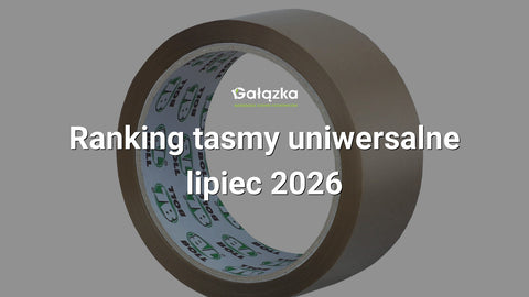 Ranking tasmy uniwersalne - lipiec 2026 w Gałązka24.pl. Zdjęcie produktu: Taśma pakowa 48mm x 50m | 00400701