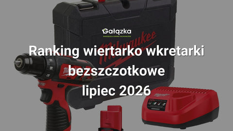 Ranking wiertarko wkretarki bezszczotkowe - lipiec 2026 w Gałązka24.pl. Zdjęcie produktu: M12BDD-201C subkompaktowa wiertarko-wkrętarka M12 w zestawie | 4933479439