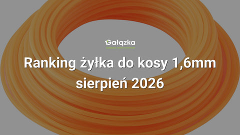 Ranking żyłka do kosy 1,6mm - sierpień 2026 w Gałązka24.pl. Zdjęcie produktu: Żyłka do kos. okrągła 15m 1,6 | C3651