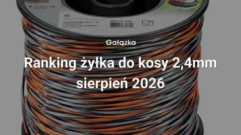 Ranking żyłka do kosy 2,4mm - sierpień 2026 w Gałązka24.pl. Zdjęcie produktu: Żyłka Carbon CF3 Pro 2,4 mm x 212 m 3K do podkaszarek zapewniająca trwałe cięcie i wydajną pracę na dużych powierzchniach | 0000-930-4313