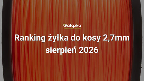 Ranking żyłka do kosy 2,7mm - sierpień 2026 w Gałązka24.pl. Zdjęcie produktu: Żyłka do kos. okrągła szpula 2,7mm 216m | C3636