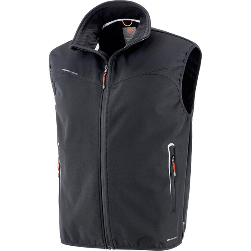 Kamizelka softshell czarna M wodoodporna, lekka, funkcjonalna Jackson | 422091/M