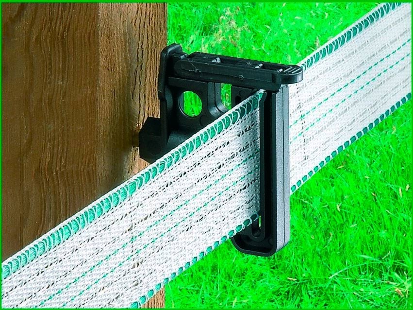 Izolator do plecionki drutu taśmy do 40mm wkręcany - 1 szt. | 441390/805