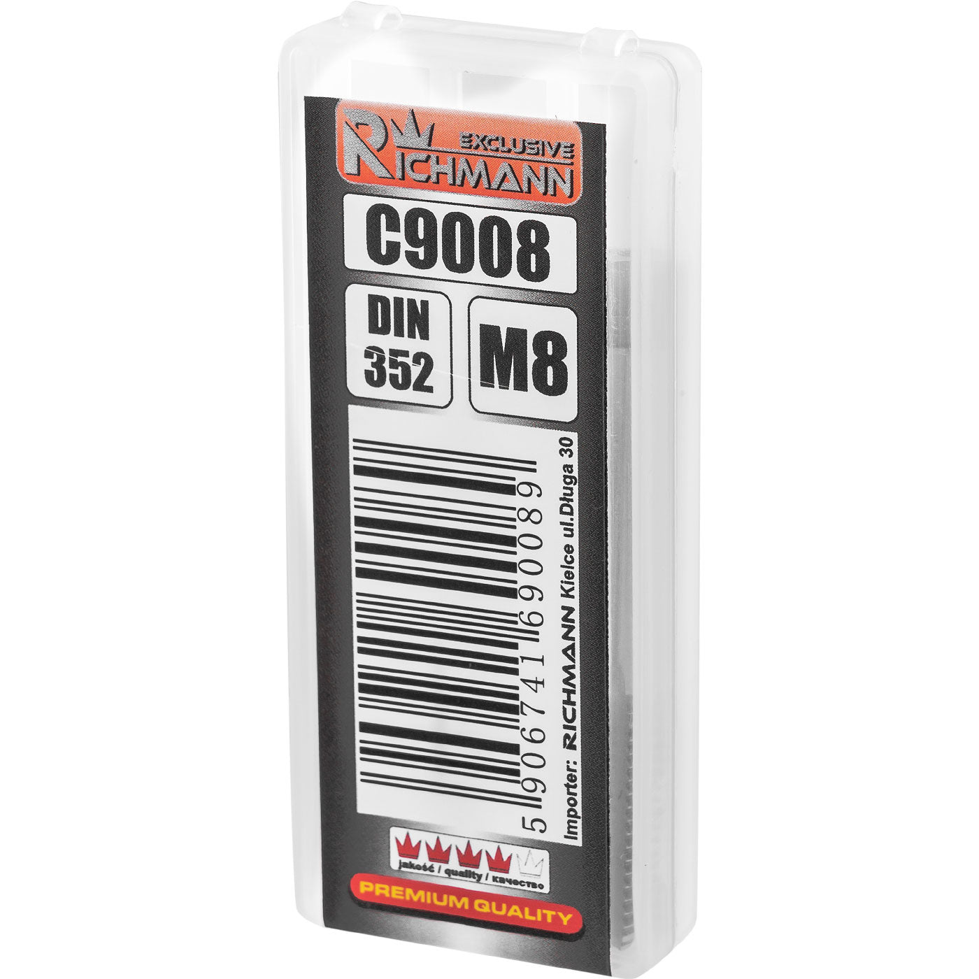 Gwintownik zestaw gwintowników DIN 352 M14 | C9014 - Centrum Techniczne Gałązka