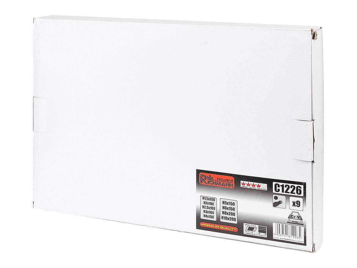 Wkład - imbusy uchwyt "t" 9 elem. + tacka c1102 | C1226 - Centrum Techniczne Gałązka