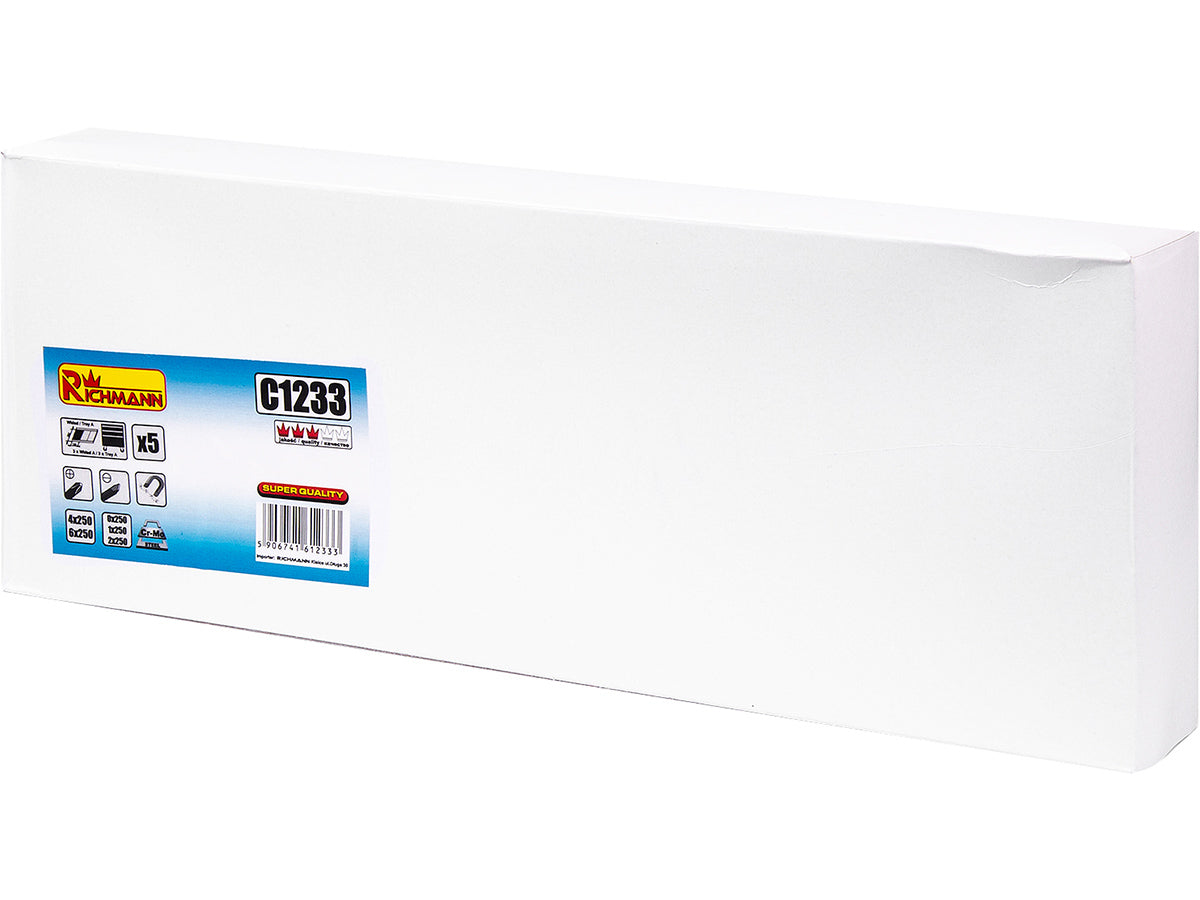 Wkład - wkrętaki długie 5 elementów cr-mo + tacka c1101 | C1233 - Centrum Techniczne Gałązka