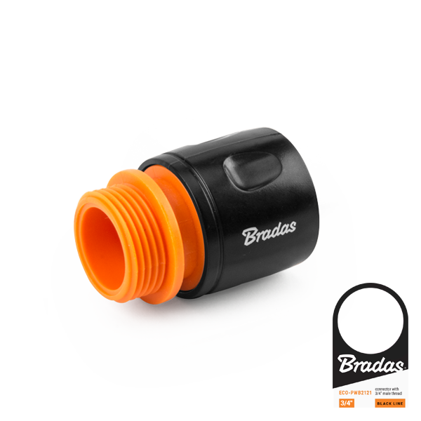 BLACK LINE Szybkozłącze bez stopu - gwint zewnętrzny 3/4". | ECO-PWB2121 - Centrum Techniczne Gałązka