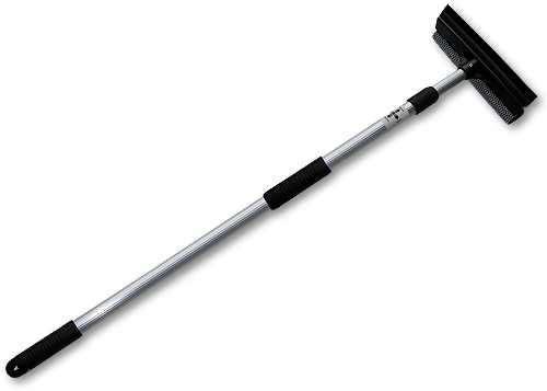 Aluminiowa ściągaczka do mycia szyb 10" - teleskop 120cm | ESQ2111A - Centrum Techniczne Gałązka