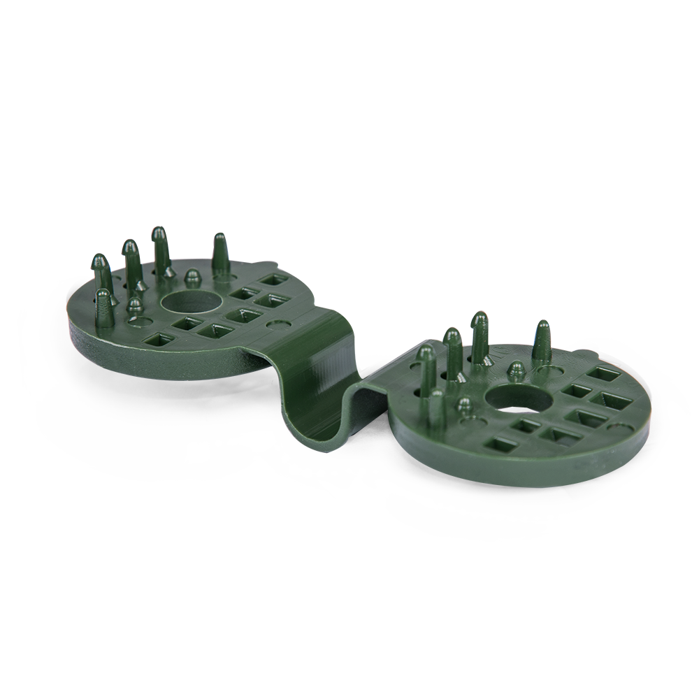 BUNGEE CORD CLIPS klips zaciskowy - luz (50szt.) green | BCK4-GR-L - Centrum Techniczne Gałązka