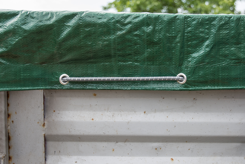 BUNGEE CORD HOOK guma elastyczna 0,8 x 50m, grey | BCDIY-0850GY-R