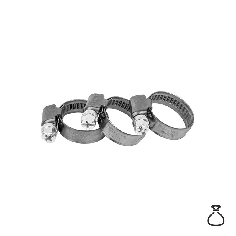 Opaska ślimakowa nierdz 200-220mm - luz | BSW2200-220/9L - Centrum Techniczne Gałązka