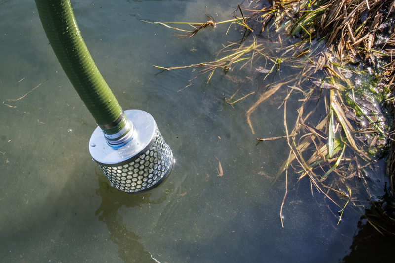 Kosz do węża ssącego 100 mm / 4"+ 2x GBS obejmy | SSF100