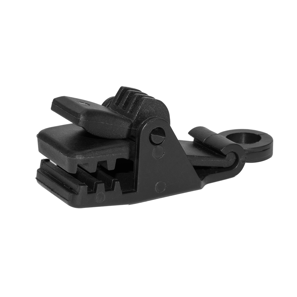 BUNGEE CORD CLIPS klips zaciskowy krokodyl - luz (10szt.) black | BCK5-BK-L - Centrum Techniczne Gałązka