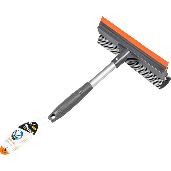 Ściągaczka do mycia szyb 8", krótki aluminiowy trzonek 24cm | ES9439 - Centrum Techniczne Gałązka