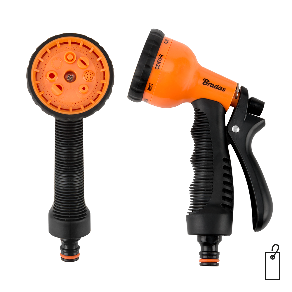 BLACK LINE Pistolet do zraszania 8-funkcyjny | ECO-4480 - Centrum Techniczne Gałązka