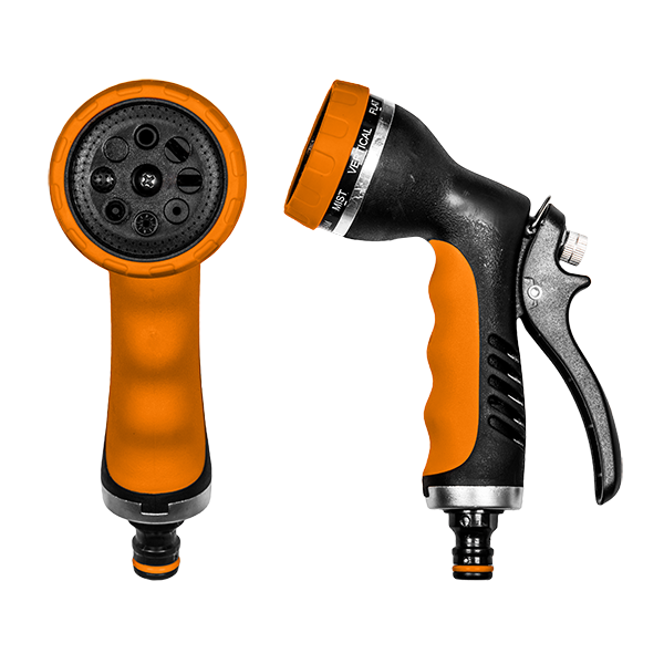 BLACK LINE Pistolet 8-funkcyjny HOBBY - metalowy | ECO-2048 - Centrum Techniczne Gałązka