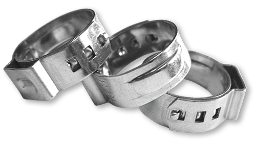 Obejma zaciskowa, W304 / 9,6-11,3mm / 5mm z jednym uchem | BY449-113 - Centrum Techniczne Gałązka