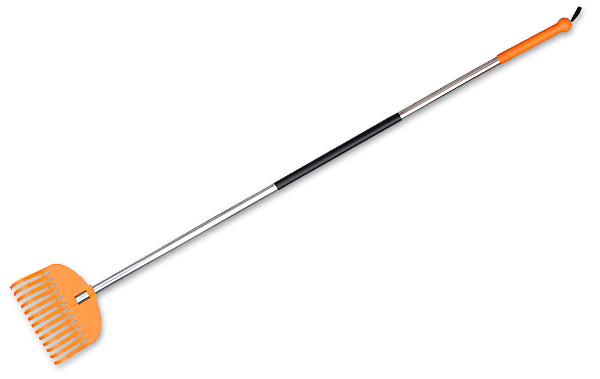 TQ Grabie wachlarzowe, 13 zębów, trzonek aluminiowy | TQ-G13TA - Centrum Techniczne Gałązka