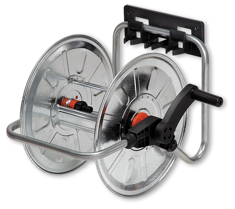 Bęben ścienny-przenośny na wąż 1/2'' 50m ZINCATO | AG131 - Centrum Techniczne Gałązka