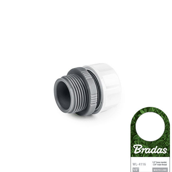 WHITE LINE Przyłącze na wąż 1/2" - GZ 3/4" | WL-4116 - Centrum Techniczne Gałązka