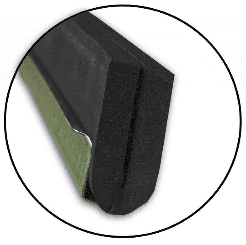 Ściągaczka "DUO" do powierzchni, 75cm, metalowy trzonek | ES2274B-H - Centrum Techniczne Gałązka