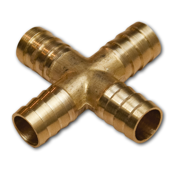 Czwórnik na wąż 12,5mm MOSIĄDZ | SE1-2K12 - Centrum Techniczne Gałązka