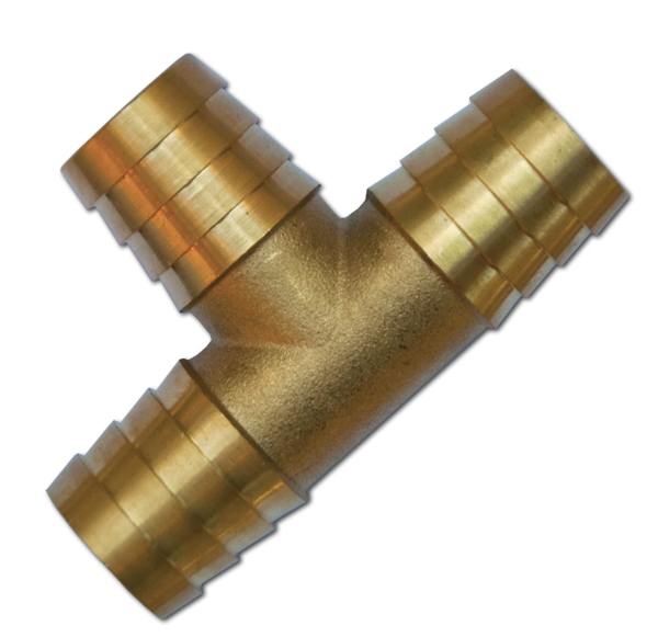 Trójnik prosty na wąż 3 x 1" - 25mm MOSIĄDZ | GKI032525 - Centrum Techniczne Gałązka