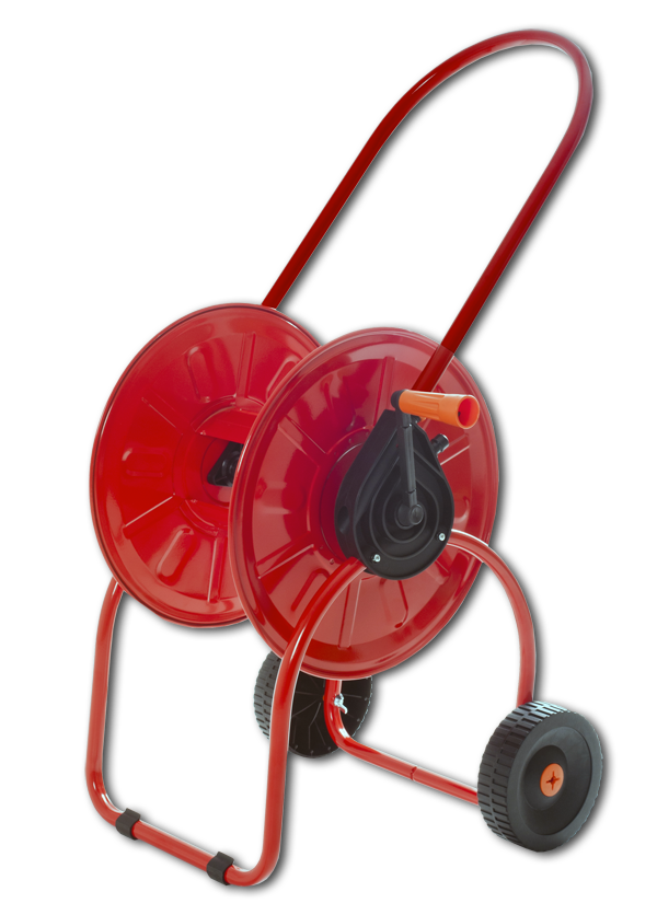 Wózek na wąż 1/2'' 50m SPRING STEEL | AG307 - Centrum Techniczne Gałązka