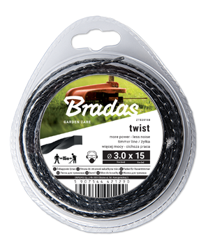 Żyłka TWIST 2,4mm x 15m | ZTS2415B - Centrum Techniczne Gałązka