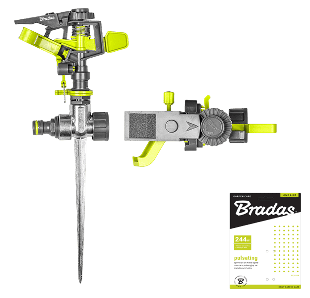 LIME LINE Zraszacz pulsacyjny na metalowym kolcu | LE-6104 - Centrum Techniczne Gałązka