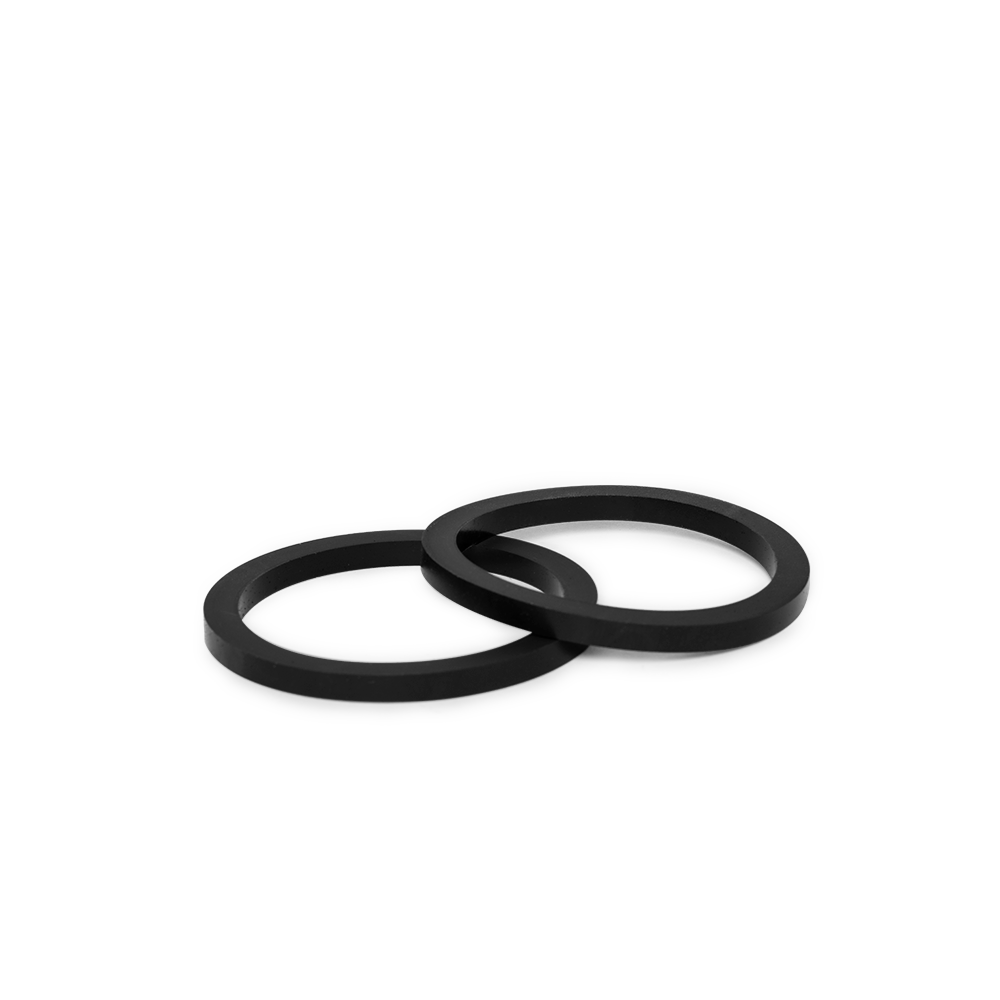 Uszczelka EPDM 68x57x5 mm czarna do trwałego i szczelnego uszczelniania połączeń hydraulicznych | IBCU-S75-68/57/5/BK