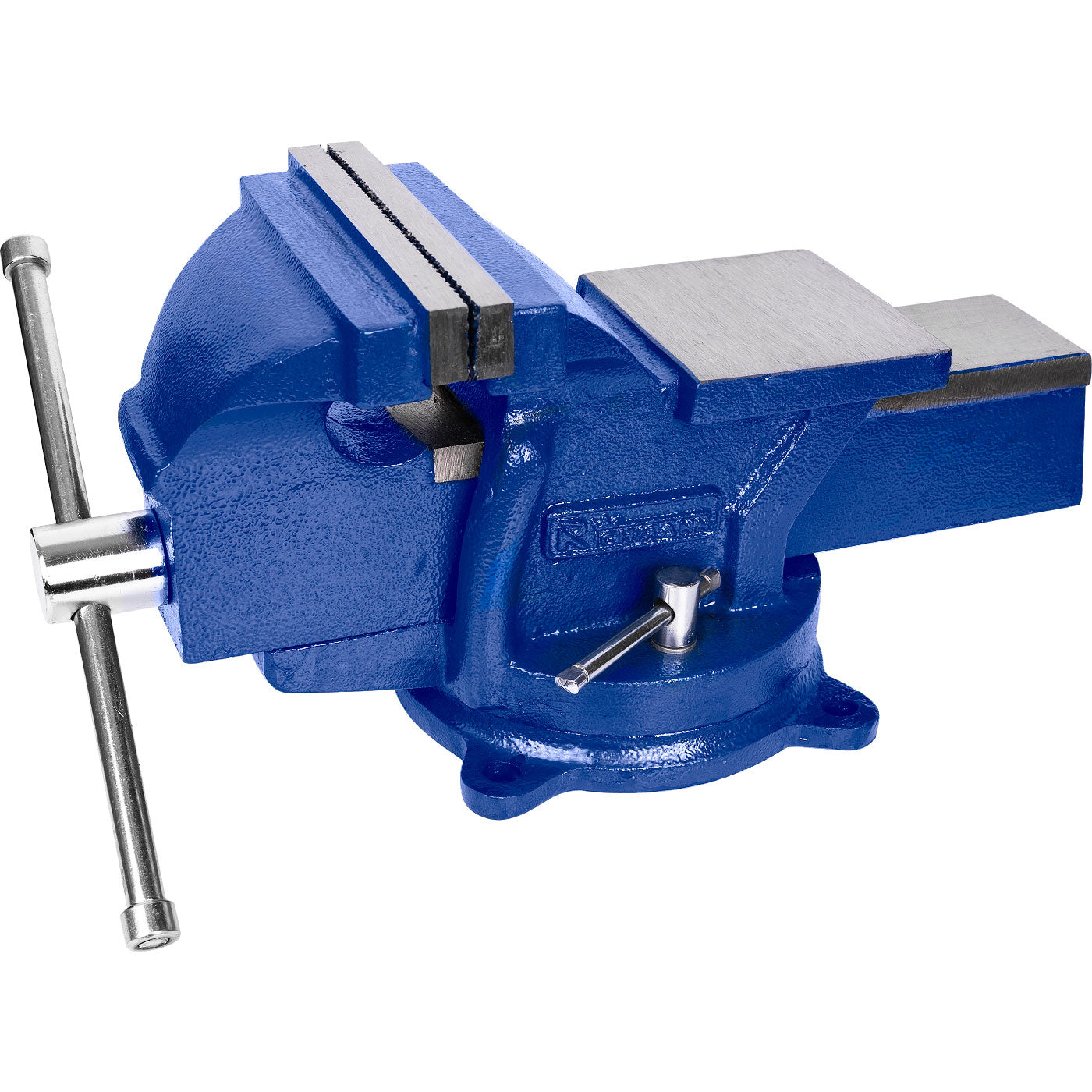 Imadło ślusarskie żeliwne obrotowe 360° szer. 125 mm , rozstaw 125 mm | C8105 - Centrum Techniczne Gałązka