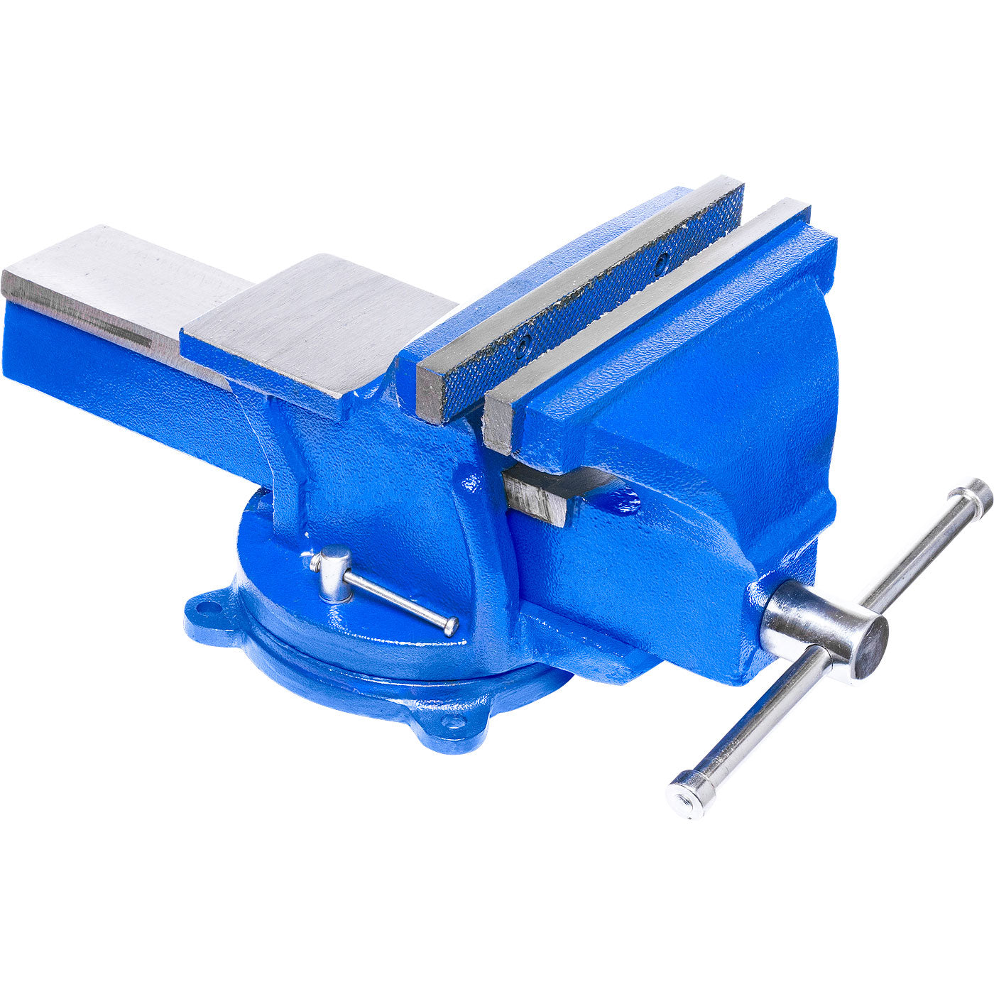 Imadło ślusarskie żeliwne obrotowe 360° szer. 200 mm , rozstaw 215 mm | C8107 - Centrum Techniczne Gałązka