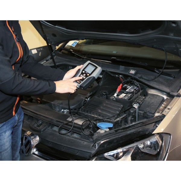 Próbnik akumulatorów cyfrowy oraz analizator rozruchu/ładowania 12/24V | 1498TB/12-24