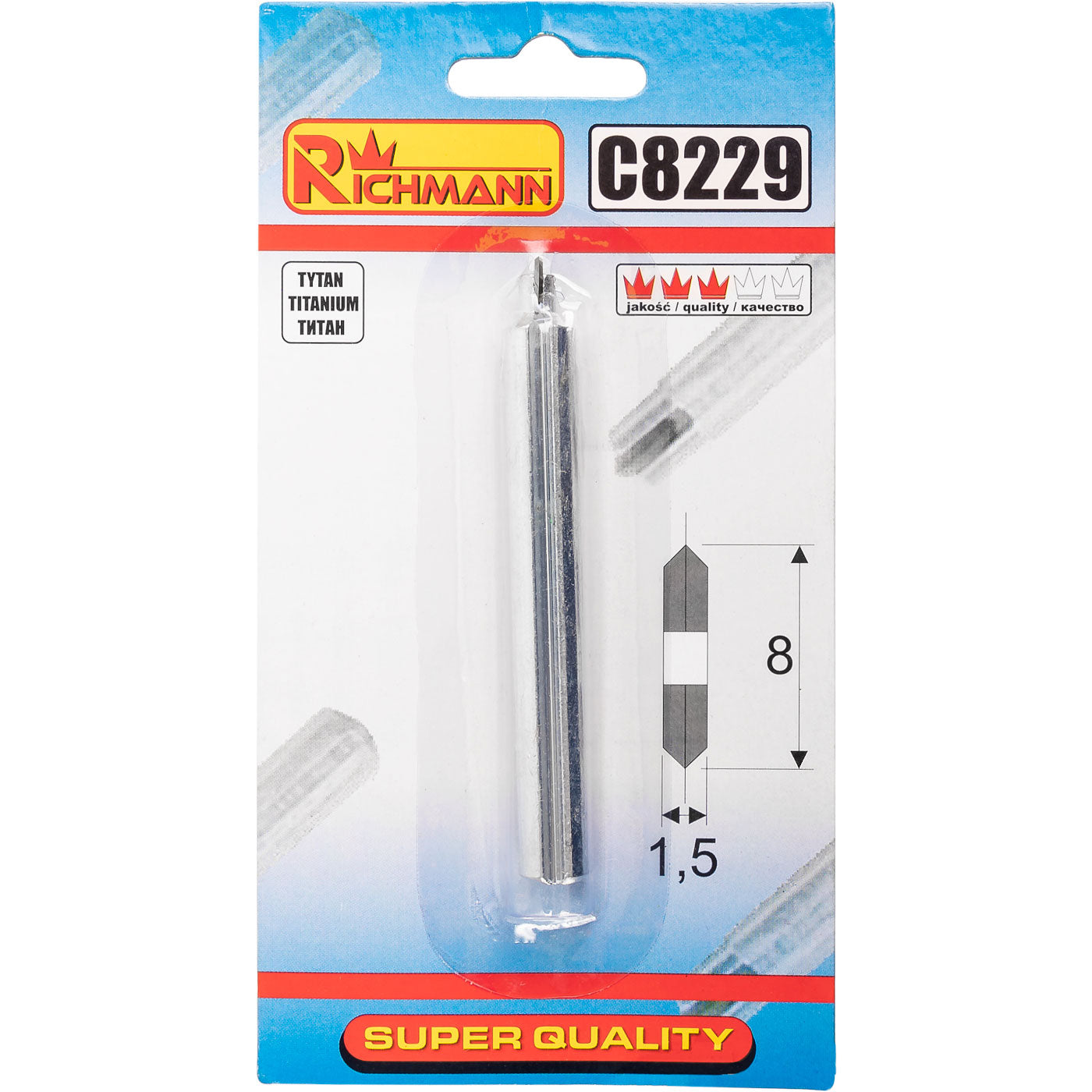 Kółko do urządzenia glaz. trzpień 8 mm | C8229 - Centrum Techniczne Gałązka