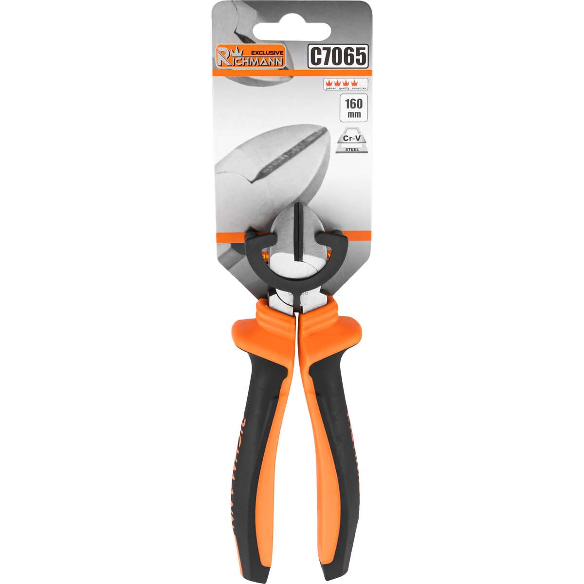 Szczypce tnące obcinaczki boczne 160 | C7065 - Centrum Techniczne Gałązka