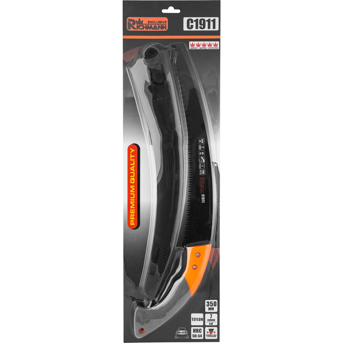 Wygięta Piłka z kaburą 350 mm | C1911 - Centrum Techniczne Gałązka