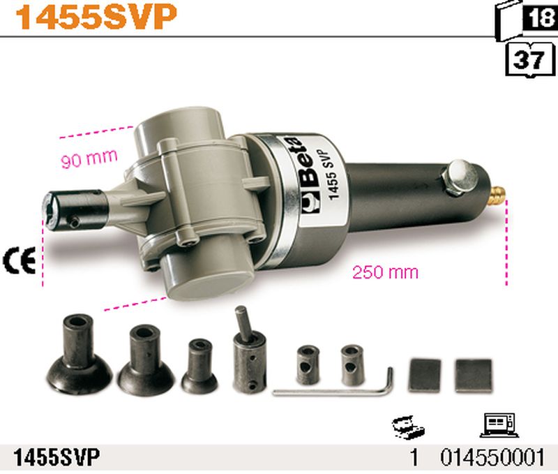 Szlifierka pneumatyczna do docierania gniazd zaworowych | 1455SVP - Centrum Techniczne Gałązka