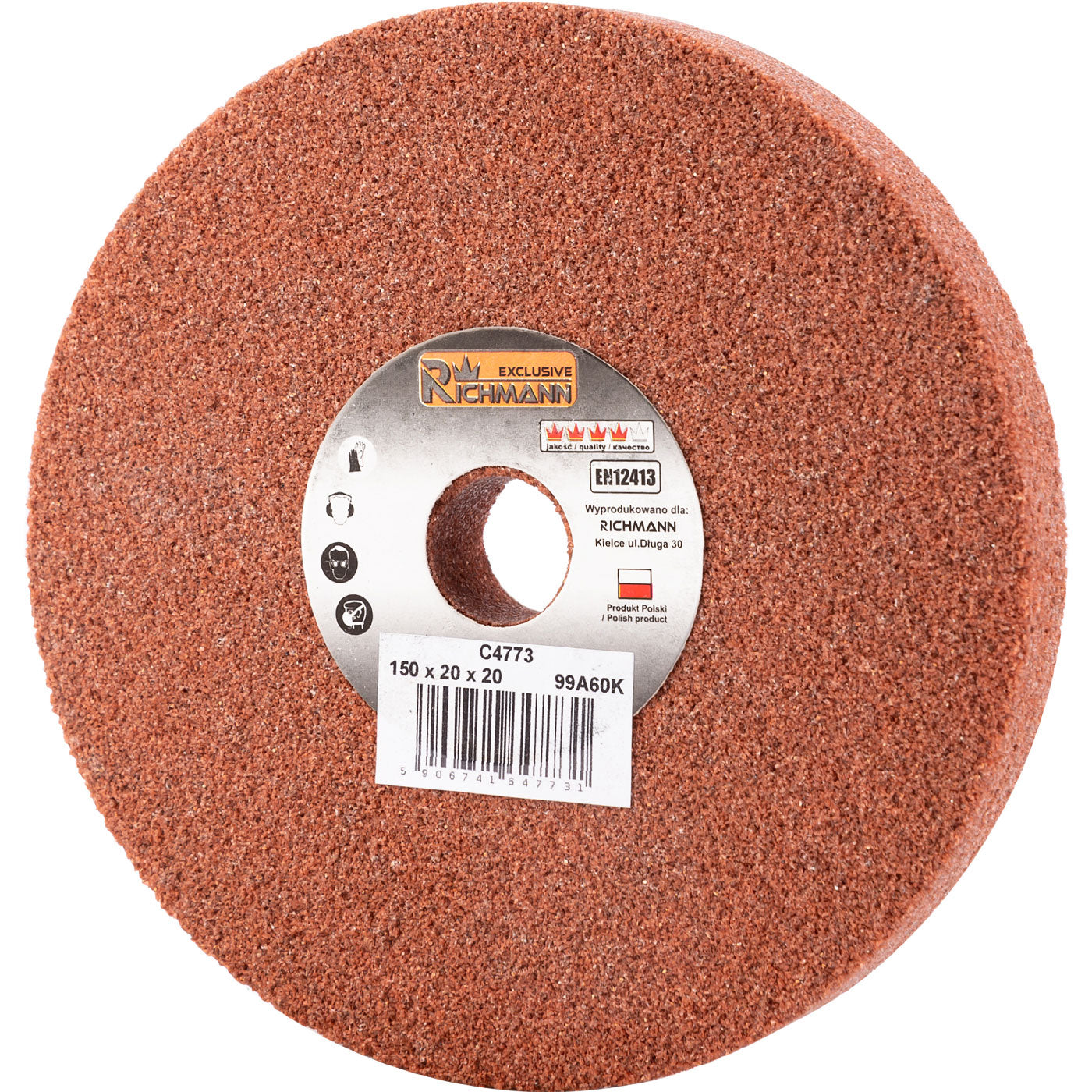 Ściernica ceramiczna czerwona 150x20x20mm | C4773 - Centrum Techniczne Gałązka