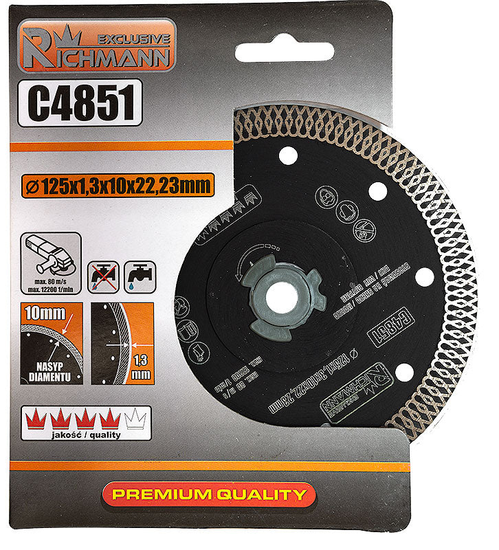 Tarcza diam. cienka 125x1,3 mm | C4851 - Centrum Techniczne Gałązka